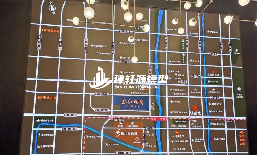 格尔木房产壁挂模型